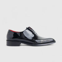 Formales Men's Leather Lace Up AE5302-105 Black Patent EL121