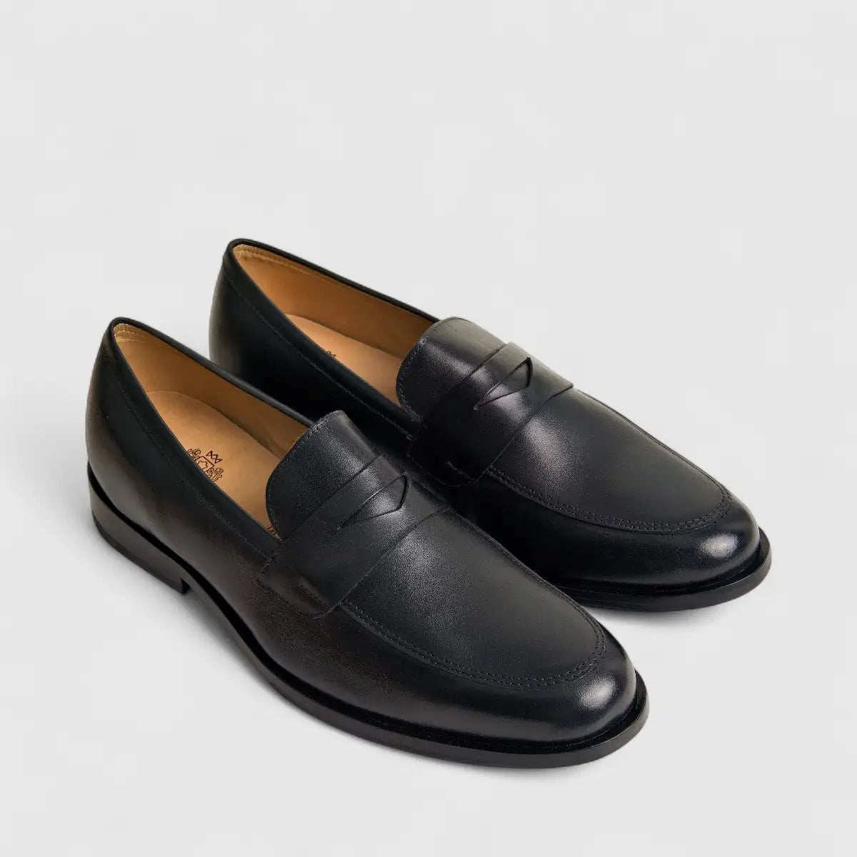Anatomic Prime Leather Dress Slip On Black AS702016 AN112 Slip-ons | familyshoecentre