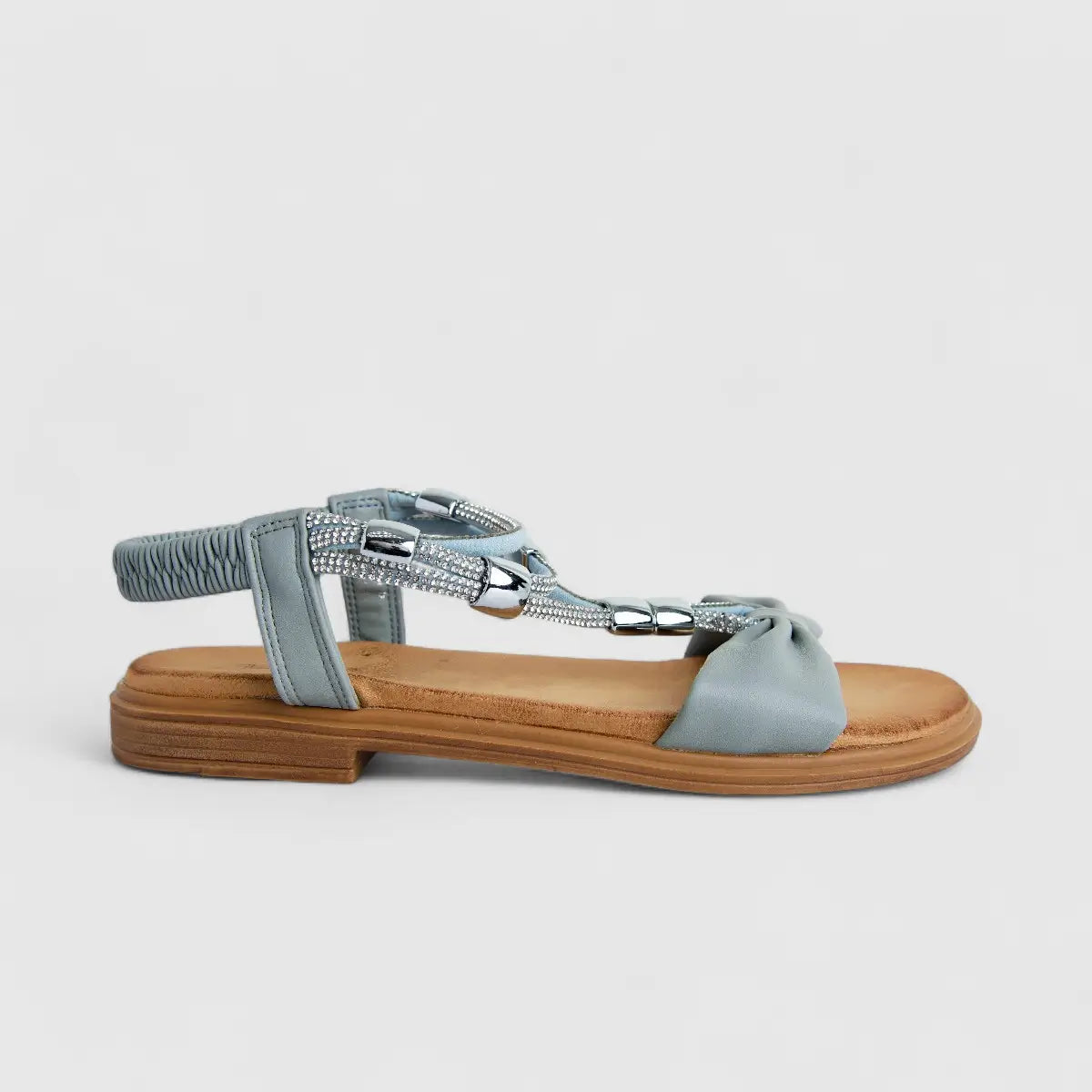 Bulbul Ladies Comfort Sandal Blue HAR074