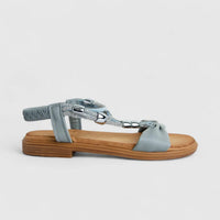 Bulbul Ladies Comfort Sandal Blue HAR074