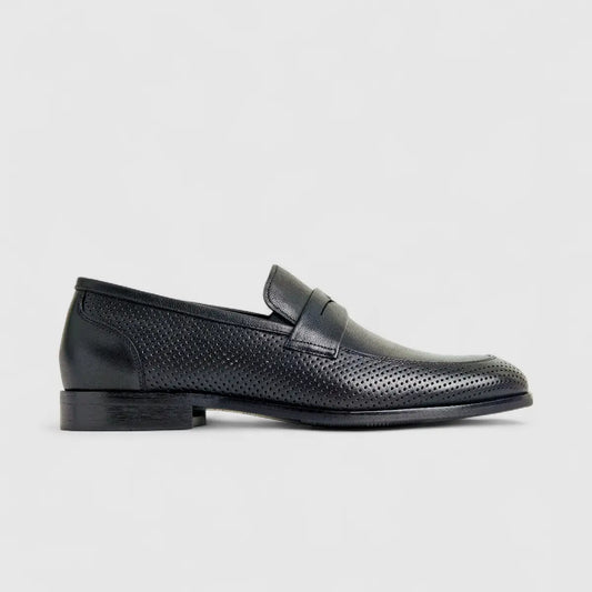Morbido Mens Slip on Black J2352-06-C515 MM2