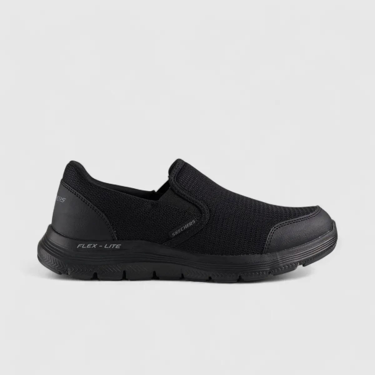 Skechers Comfort Slip Ons Black 232230 Slip-ons | familyshoecentre
