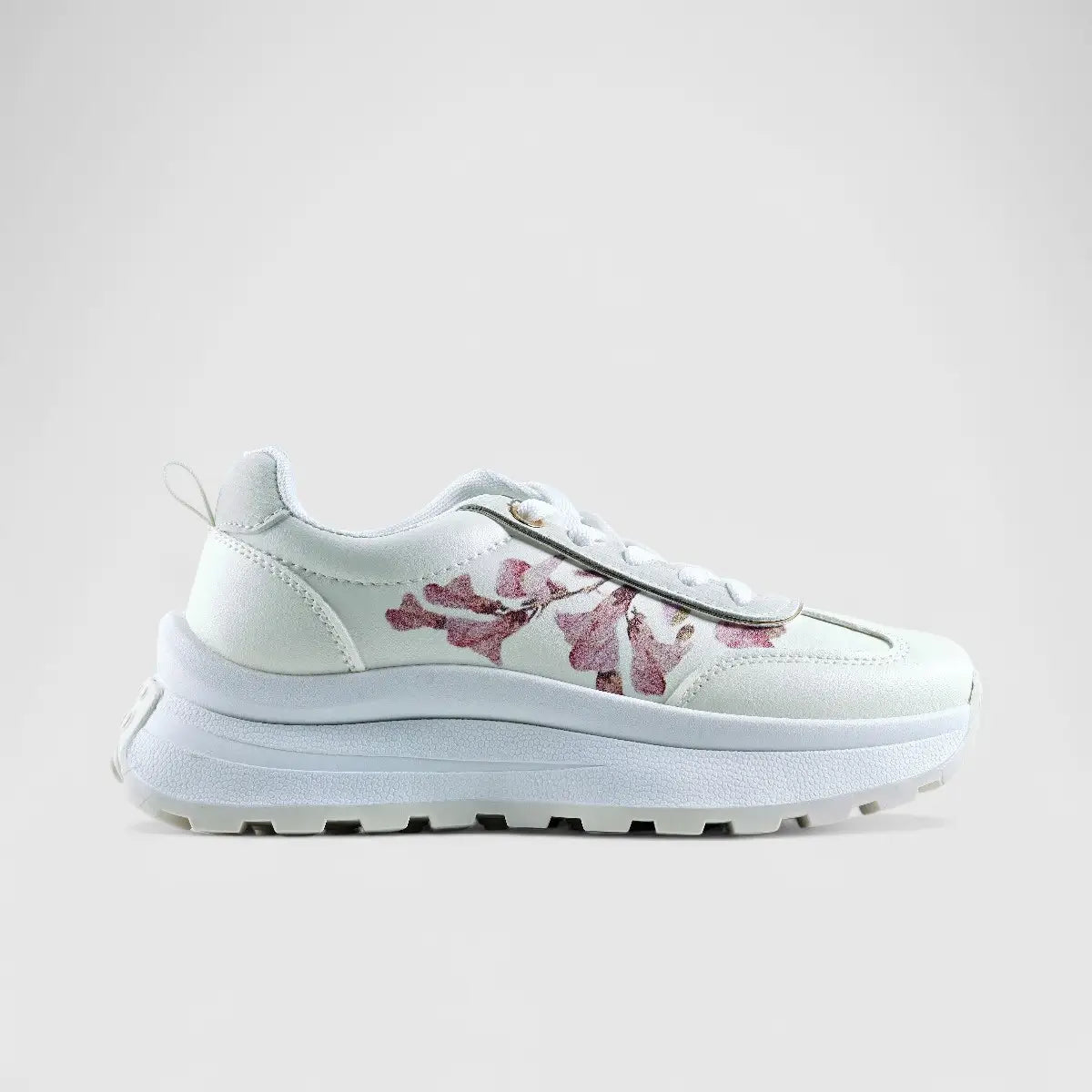 PC Casual Sneaker White Multi 10633 PC224 Sneakers | familyshoecentre