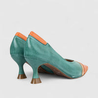 Bulbul Ladies Leather Court Shoe Multi LSF-11