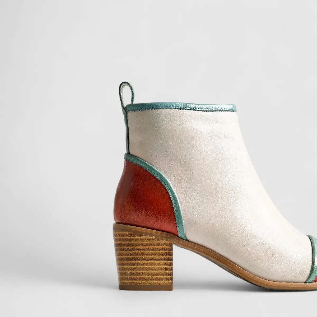 Bulbul Leather Ankle Boot Multi HA2501 Boots | familyshoecentre