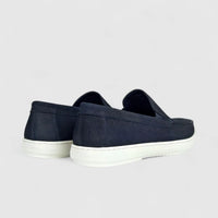 Formales Men's Leather Loafer FM2025-813 Navy FK6