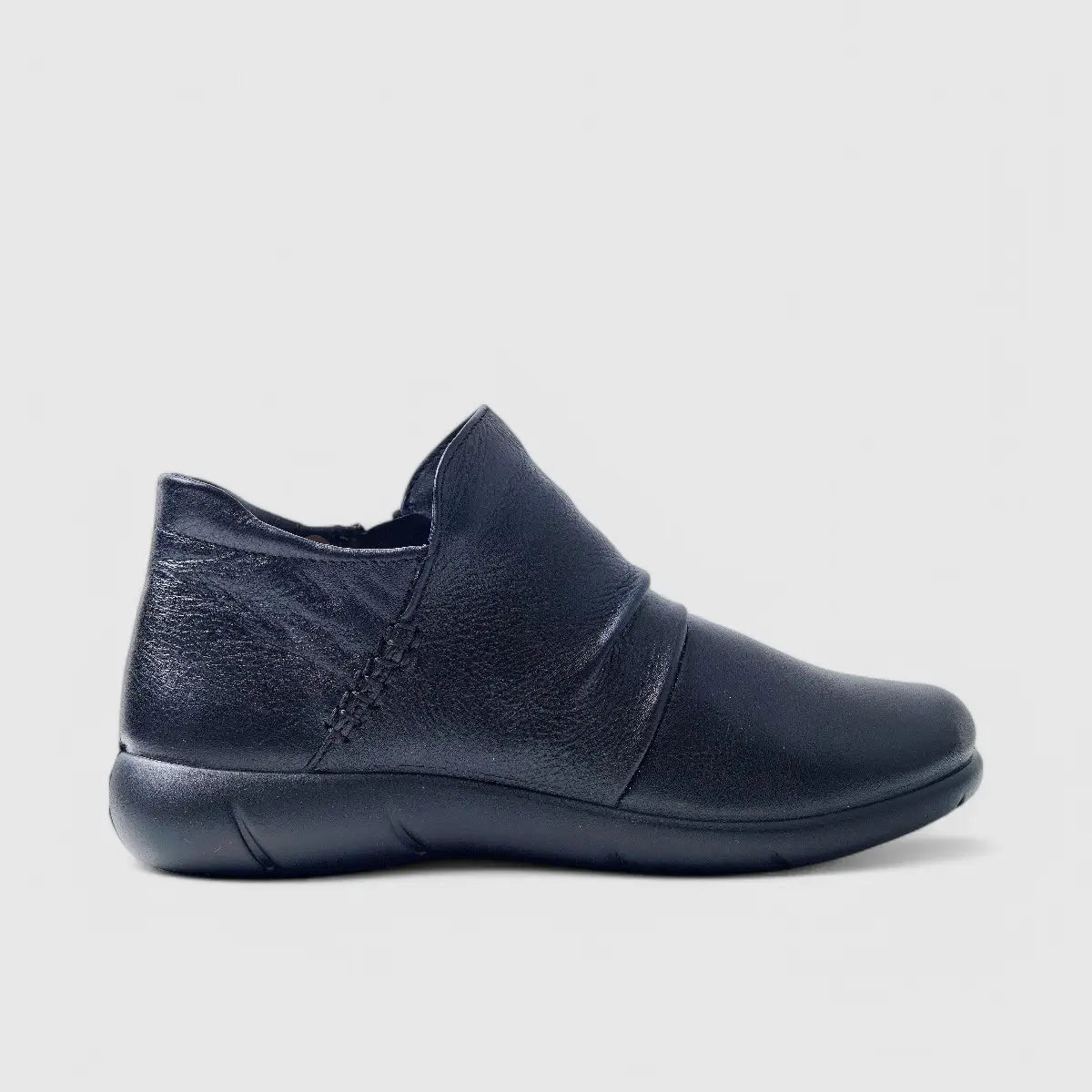 Hotter Marly Comfort Boot Black Boots | familyshoecentre