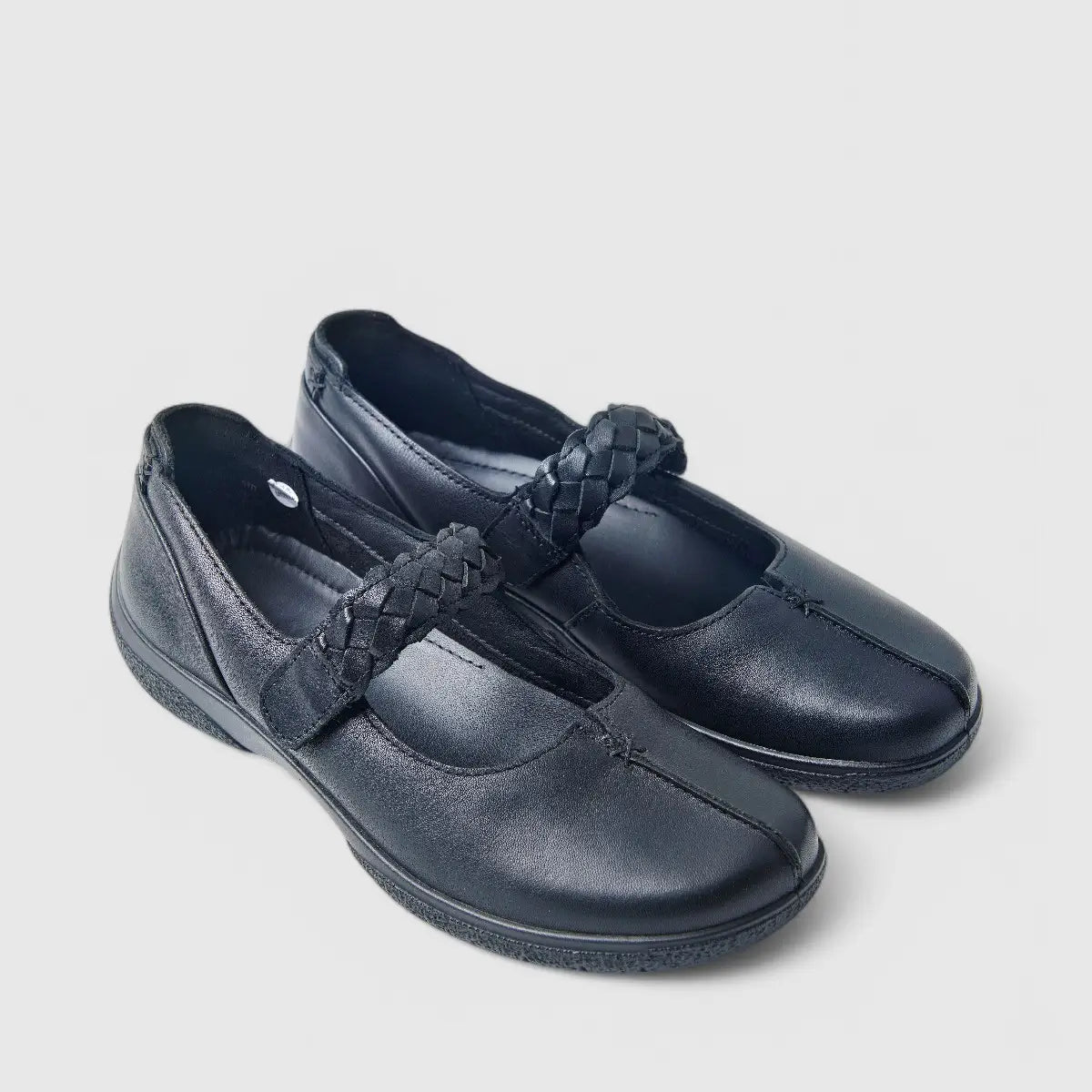 Shake 2 Comfort Shoe Black Pumps | familyshoecentre