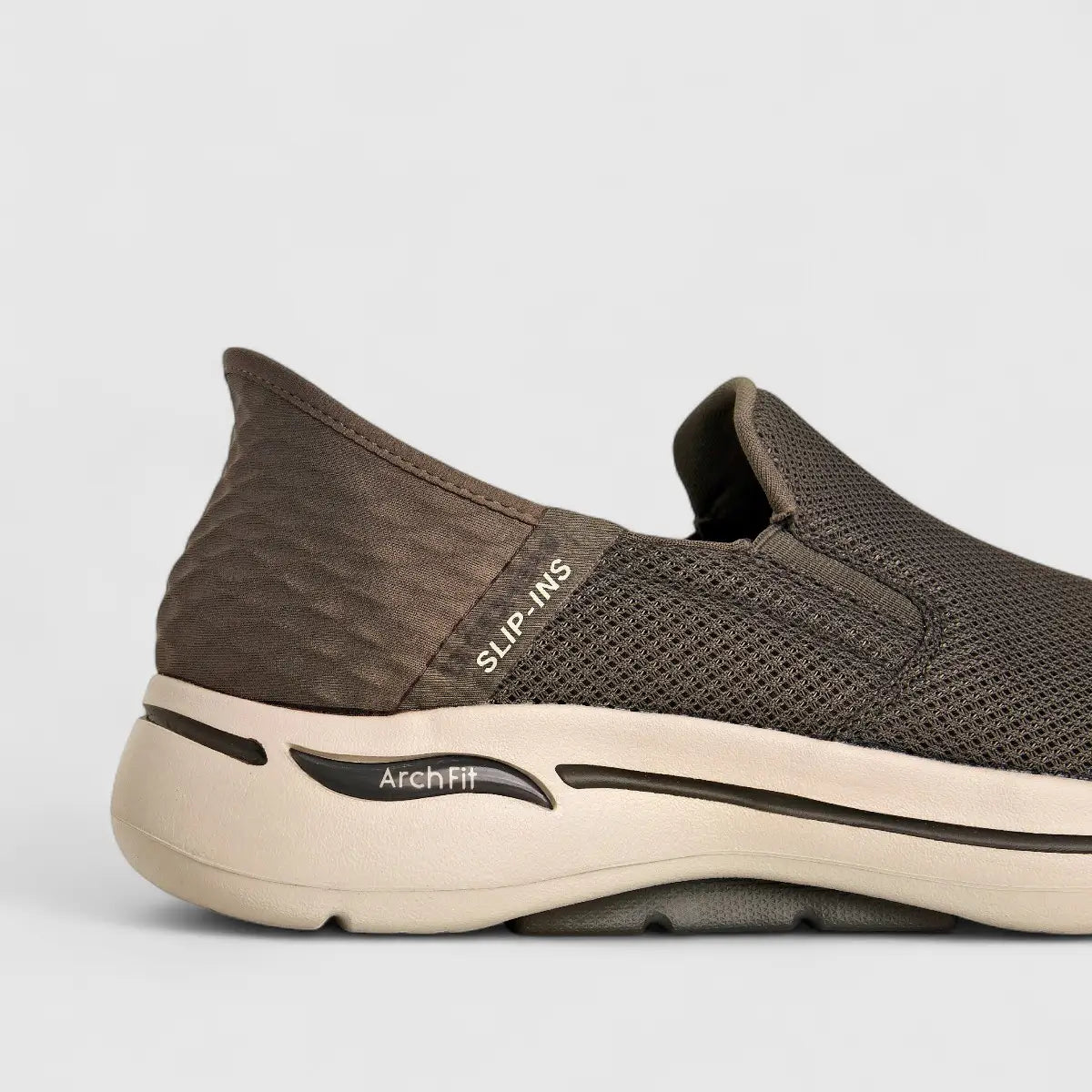 Skechers Men's Comfort Slip Ins Go Walk Arch Fit 216259 Taupe SM110