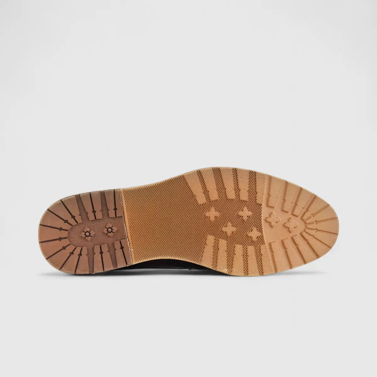 Babucci Men's Casual Leather Lace Up K0582075-5A BAB017 Wine