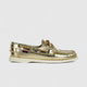 Sebago Ladies Docksides Portland Met 989 Gold SD2