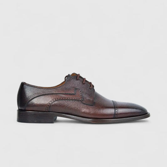 Florsheim Imperial Men's Derby Lace Up Toe Cap Izmit 1-397/216 Chocolate EL25