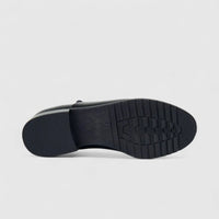 Bulbul Ladies Leather Lace Up Shoe Black LSF-02