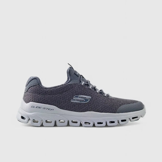 Skechers Mens Glide Step Grey 233012