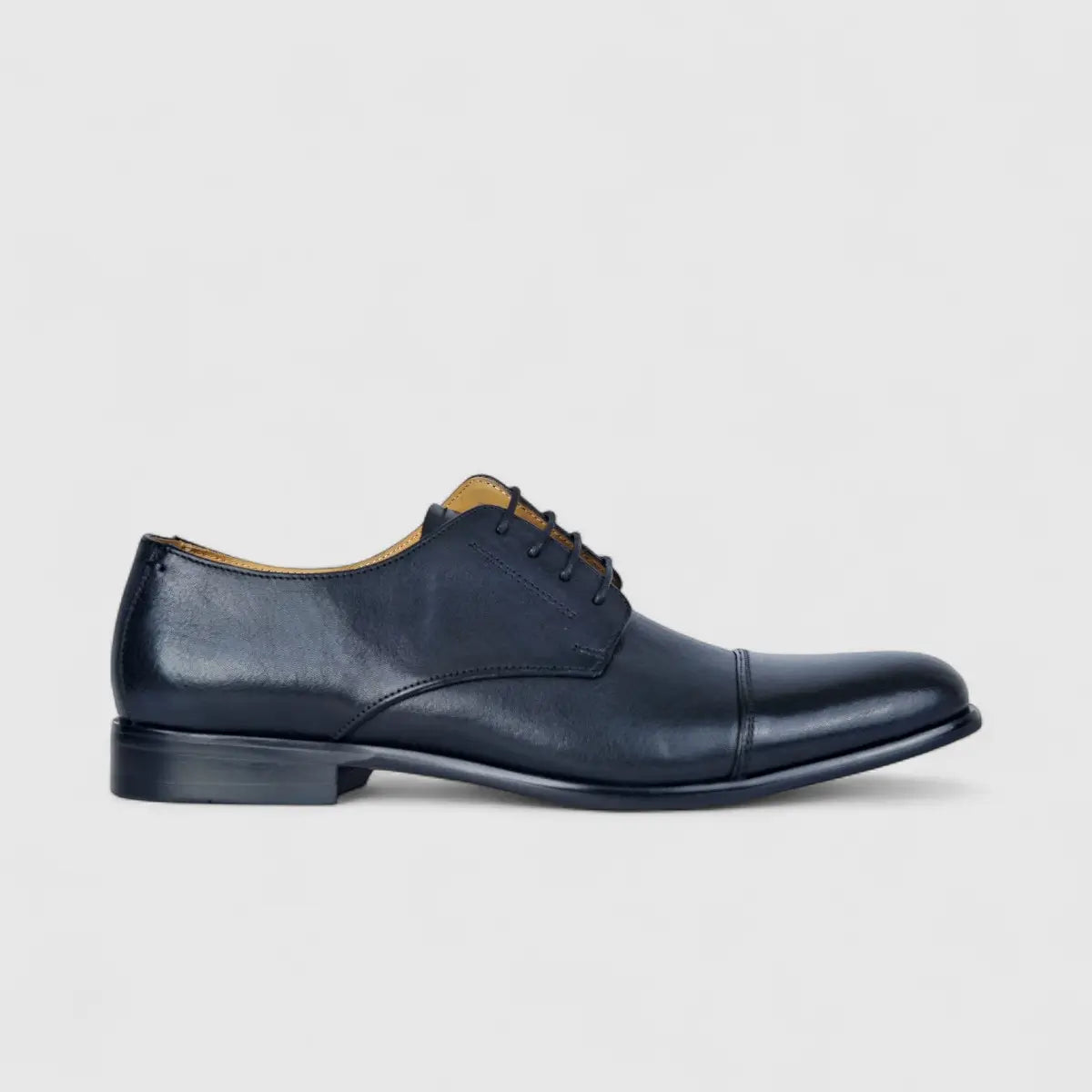 Florsheim Men's Derby Toe Cap Centurion Cap 121562/001 Black FL18 Oxfords | familyshoecentre