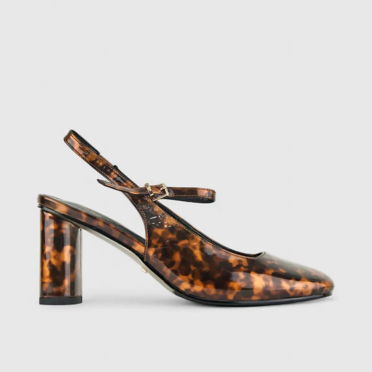 Bulbul Ladies Block Heel Sandal CAR-009 Tiger