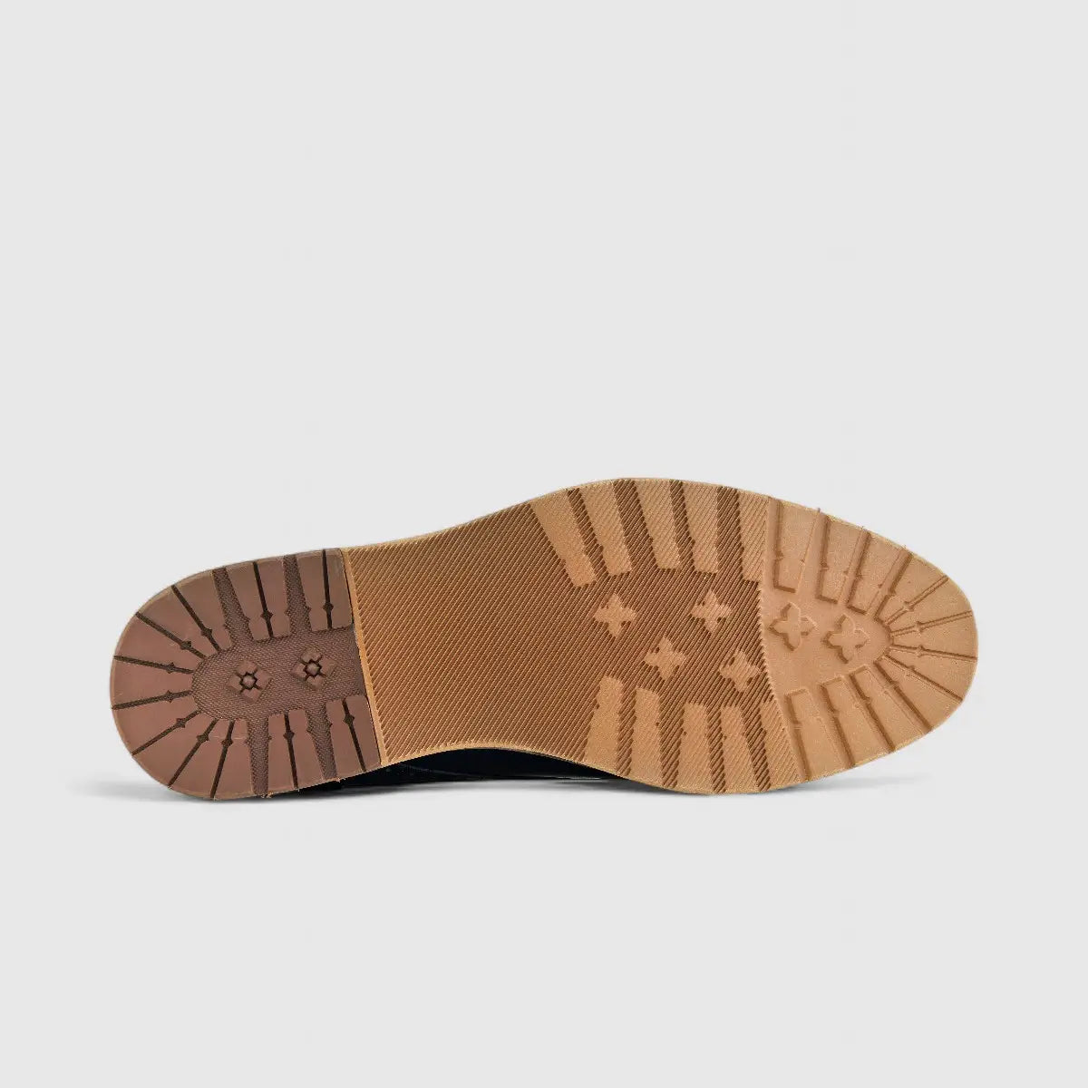 Babucci Men's Casual Leather Lace Up K0582180-1C BAB020 Navy