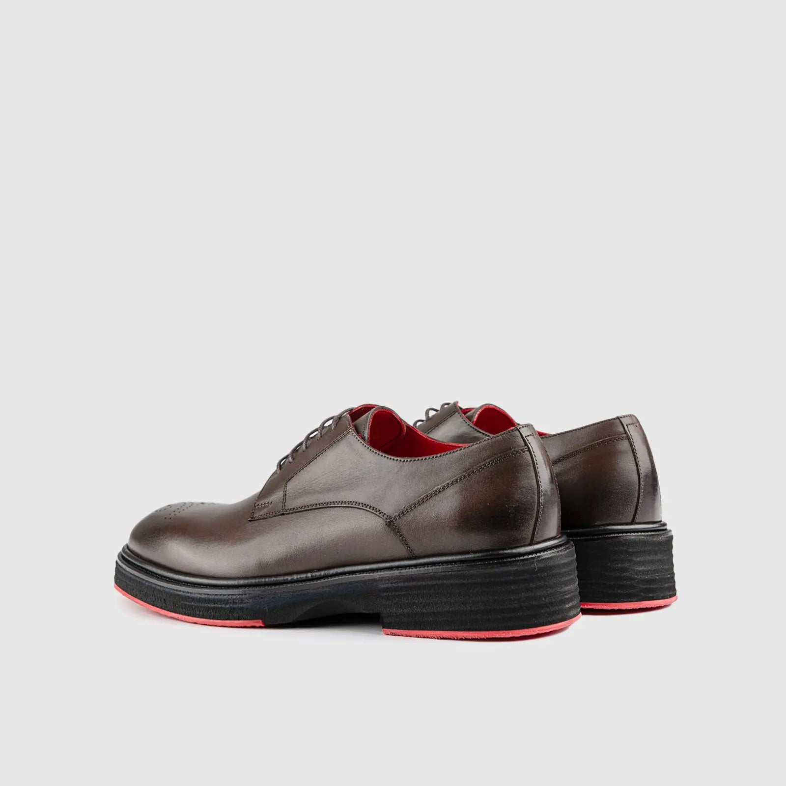 Chunky Sole Dress Oxfords Brown 0234/3 Oxfords | familyshoecentre