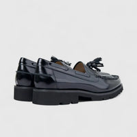 Morbido Ladies Leather Loafer Black PON027