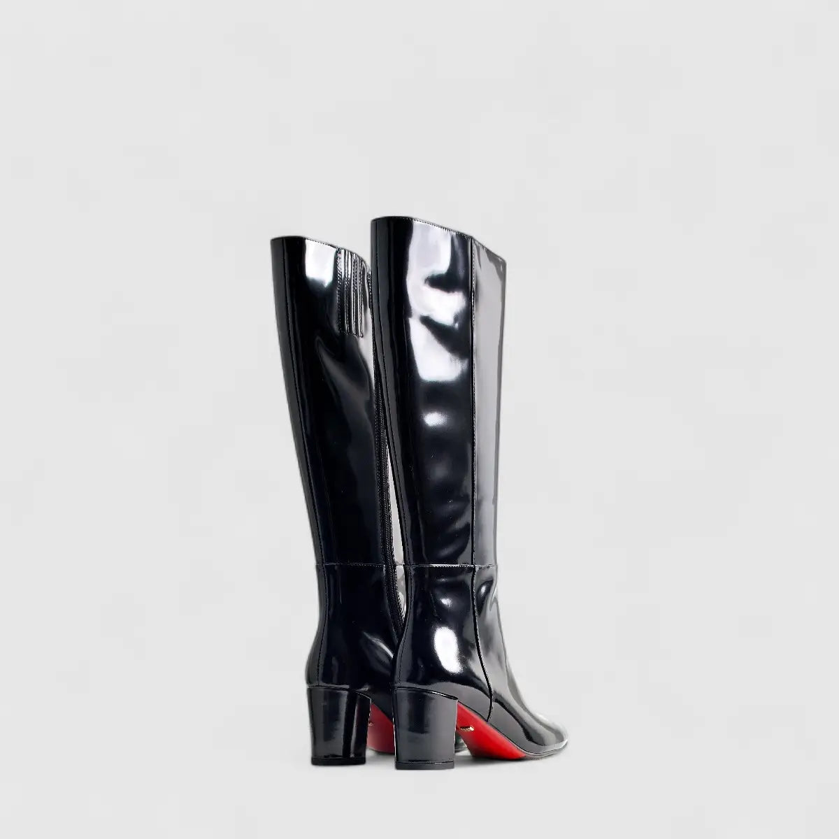 Bulbul Leather Long Boot Black LAR6011