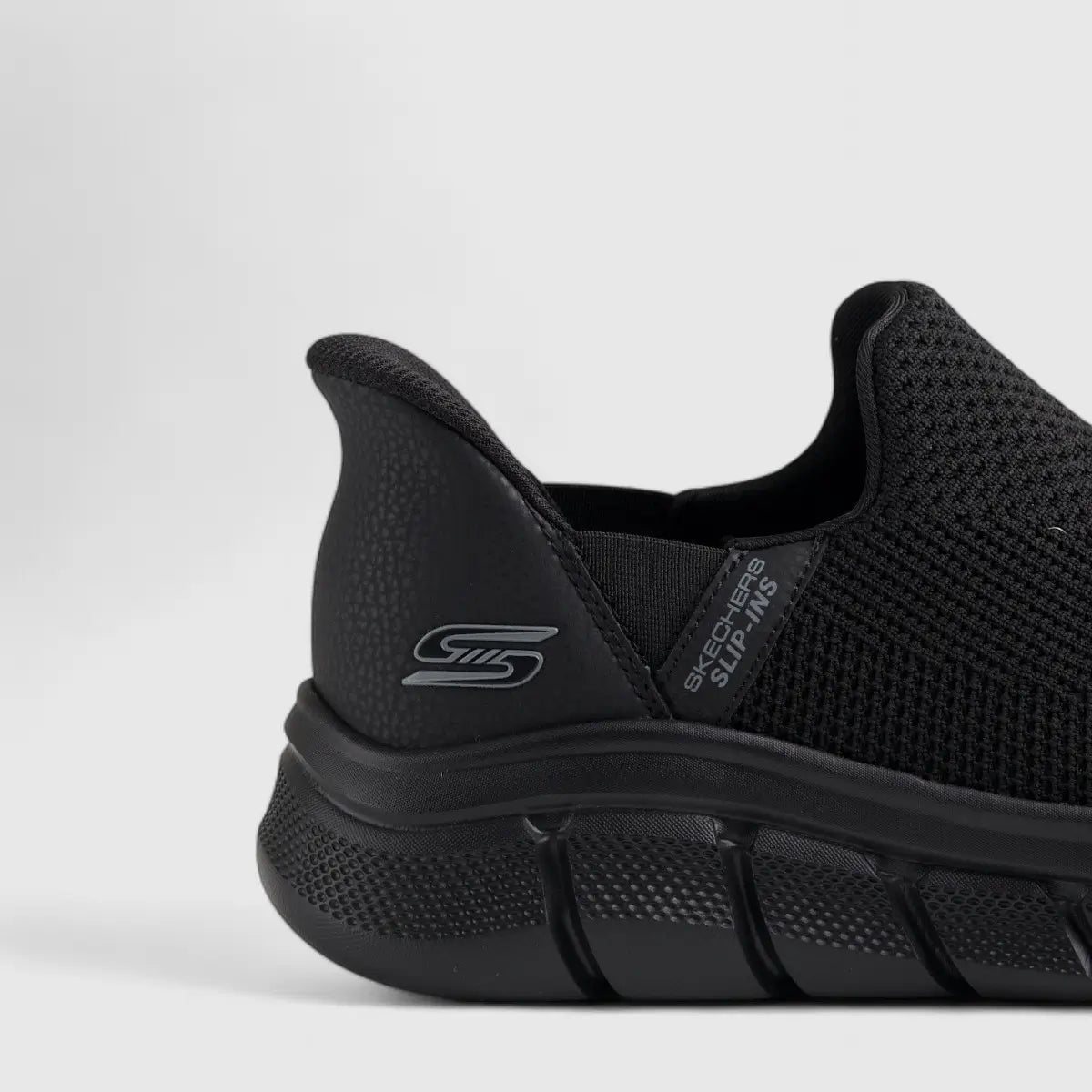 Skechers Comfort Slip Ons Black 118306 Slip-ons | familyshoecentre