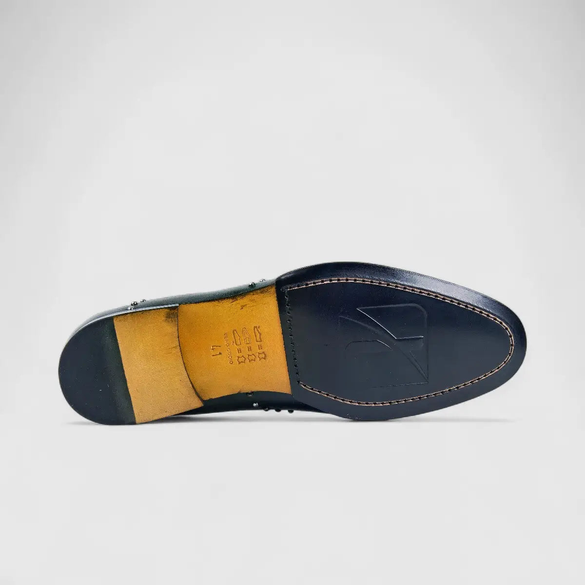Bulletti Dress Oxfords Studs Black 123-88 BC12 Oxfords | familyshoecentre