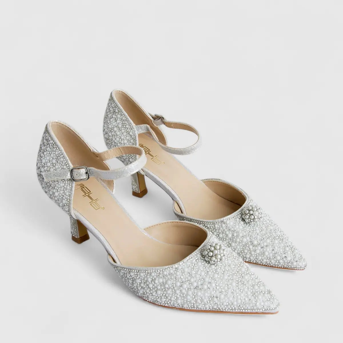 Bulbul Ladies Evening Court Silver HAR062