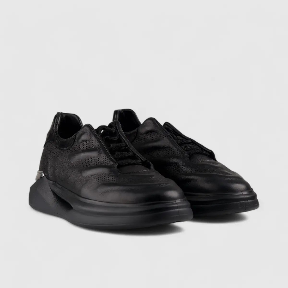 Bulletti Lace Up Sneaker Black 152-17387 Sneakers | familyshoecentre