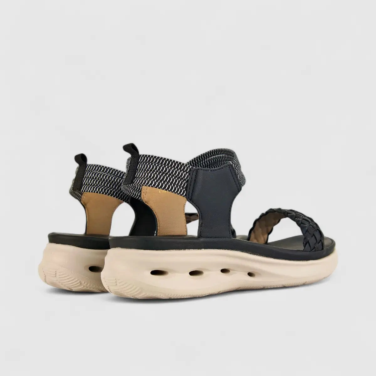 Bulbul Ladies Comfort Sandal HAR028 Black