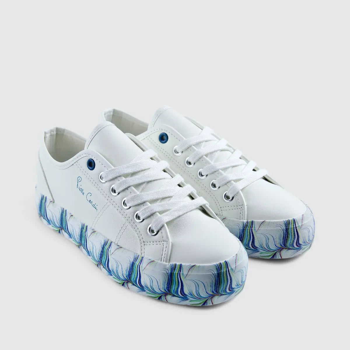 PC Casual Sneaker White Multi 10689 PC219 Sneakers | familyshoecentre