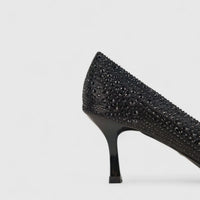 Bulbul Ladies Evening Court Shoe HAR033 Black