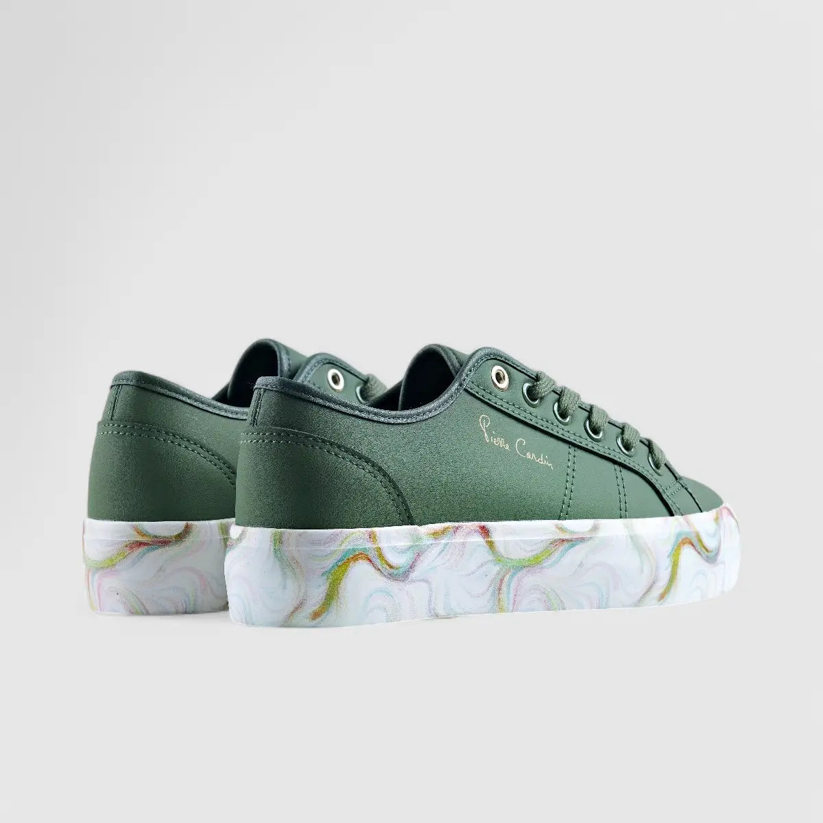 PC Casual Sneaker Olive 10690 PC220 Sneakers | familyshoecentre