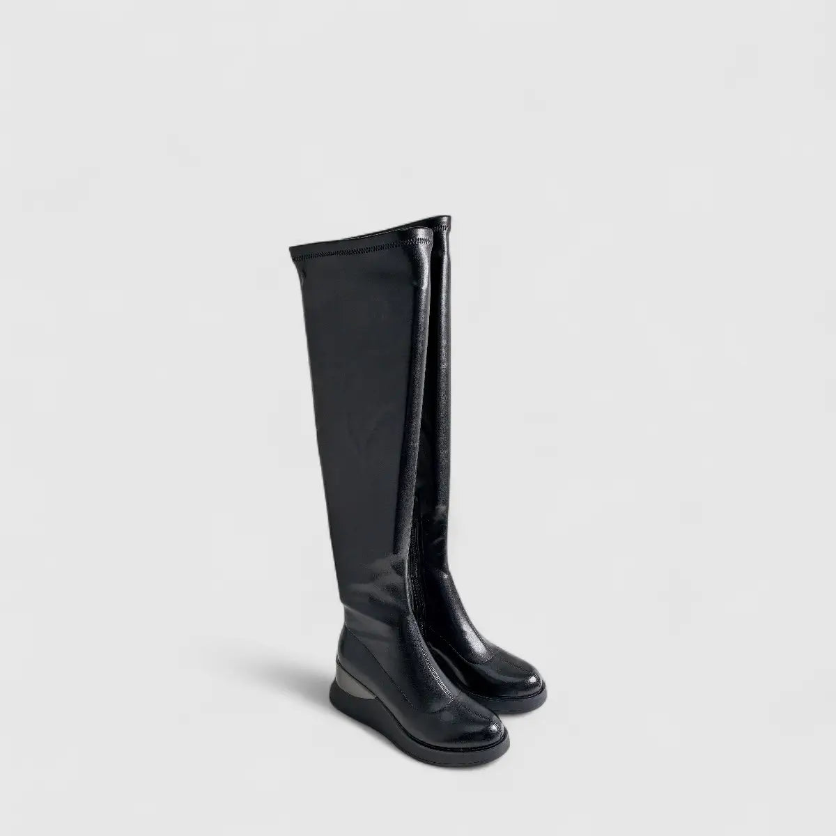 Bulbul Long Boot Black Boots | familyshoecentre