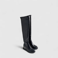 Bulbul Long Boot Black Boots | familyshoecentre
