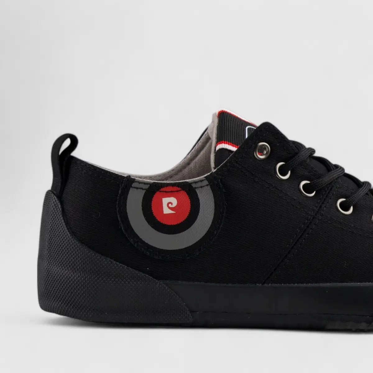 PC Casual Sneaker Black 00695 Sneakers | familyshoecentre