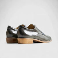 Bulbul Leather Lace Up Black/Blue HA2514 Oxfords | familyshoecentre