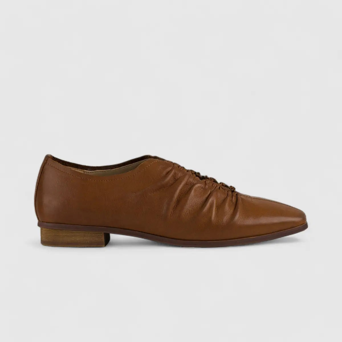 Morbido Comfort Leather Pump Brown HDS5-2 Pumps | familyshoecentre