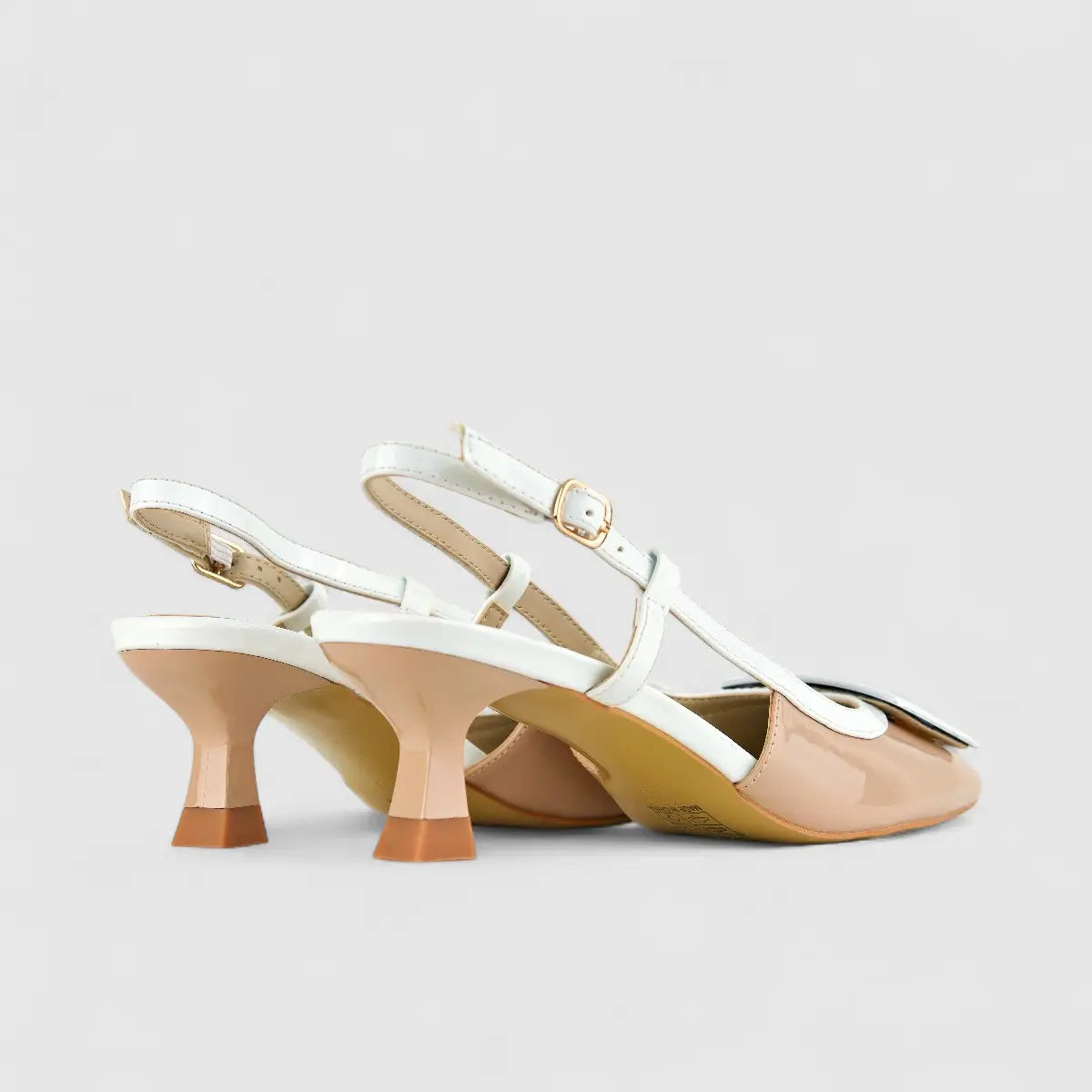 Bulbul Ladies Casual Sling Back HAR032 Beige Multi