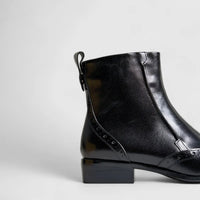 Bulbul Leather Ankle Boot Black HA2505 Boots | familyshoecentre