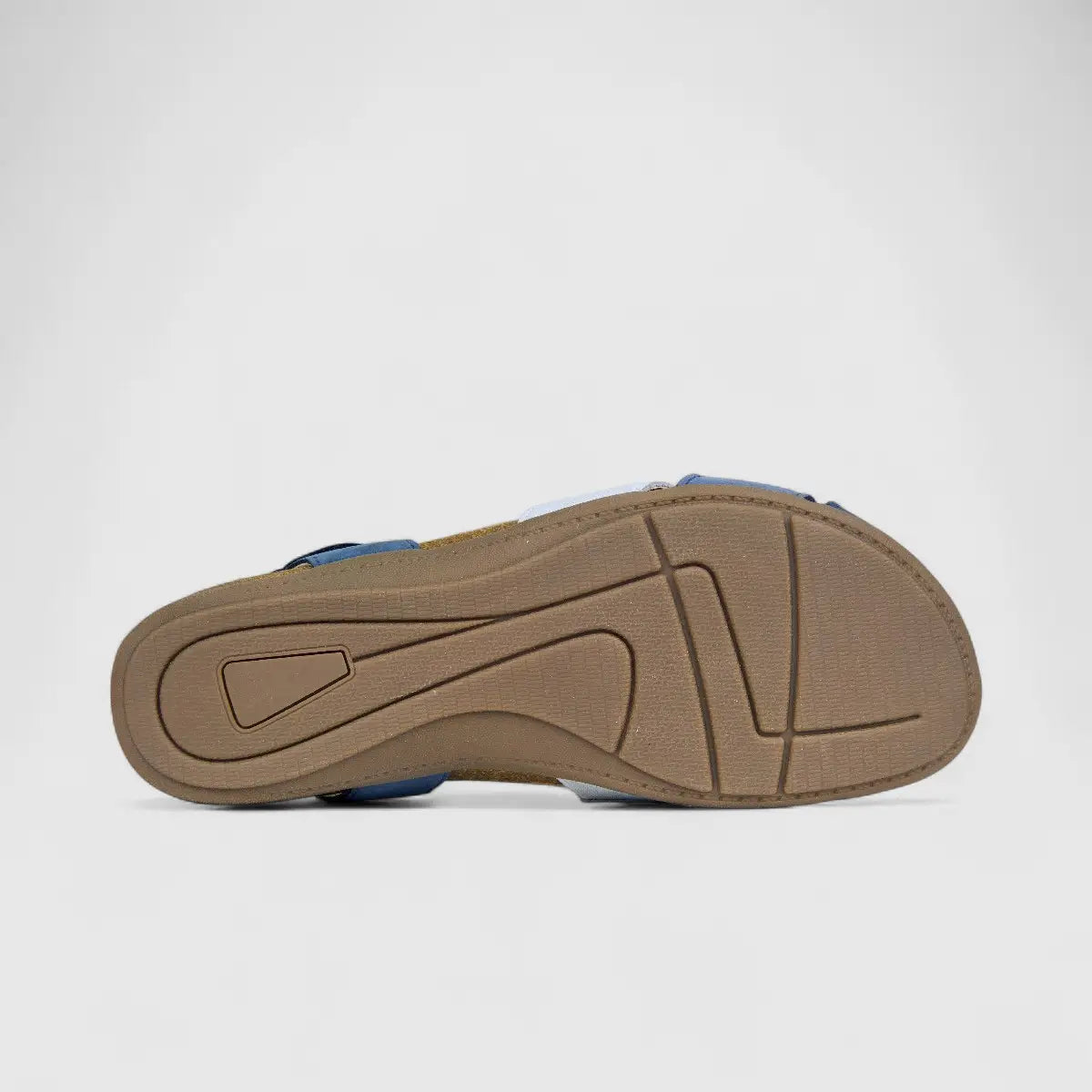Hotter Ladies Comfort Fisherman Sandal Denali Blue Multi HT81