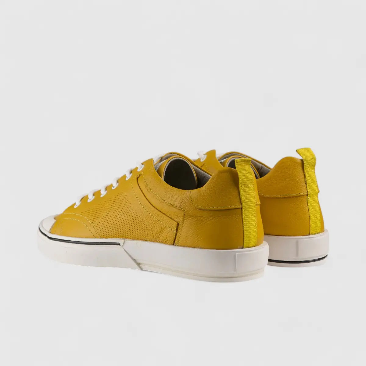 Bulletti Lace Up Sneaker Yellow 152-17294 Sneakers | familyshoecentre