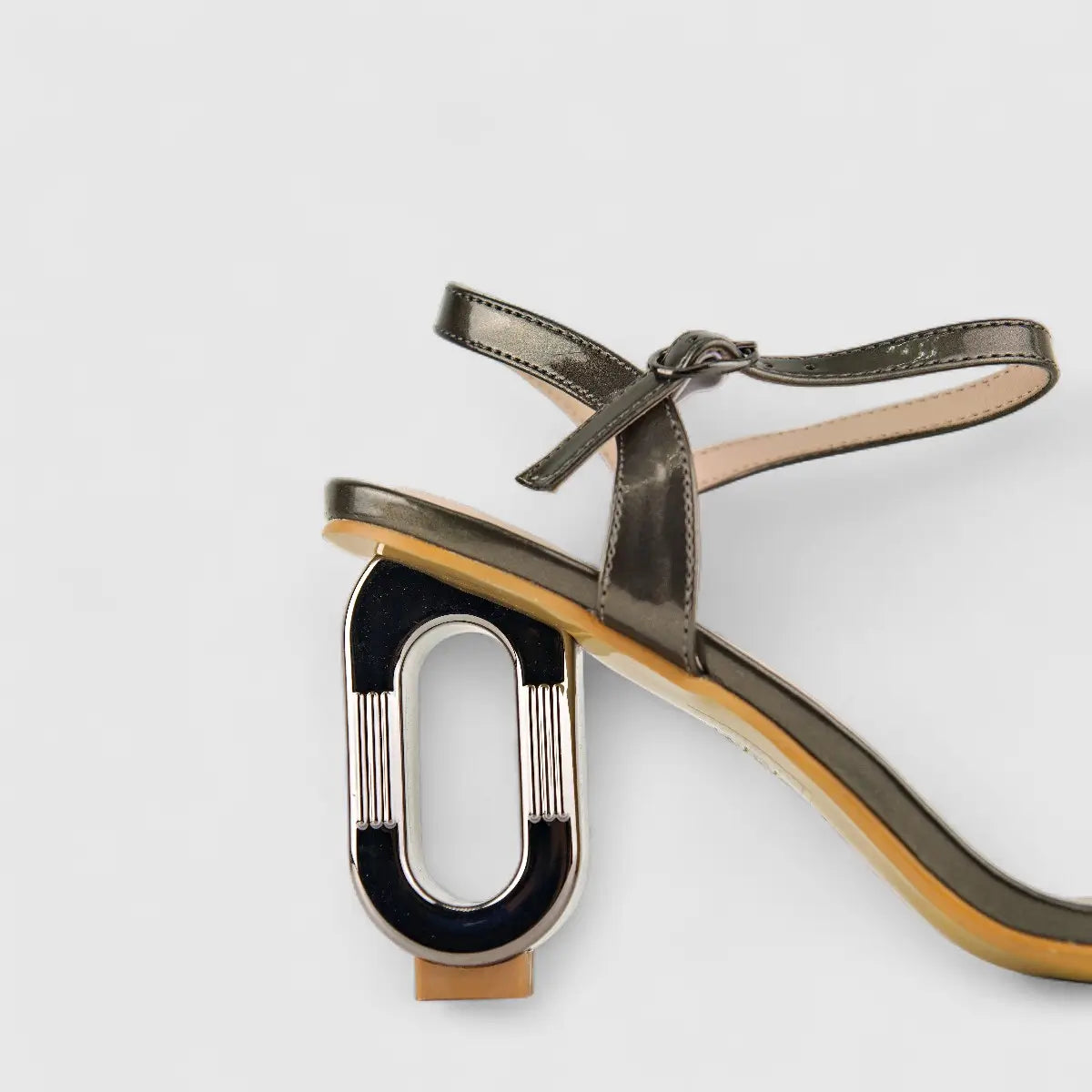 Bulbul Ladies Casual Sandal HAR048 Pewter