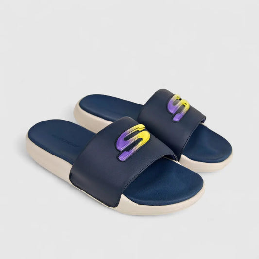 Skechers Men's Gambix 2.0 Slide 237199 Navy Charcoal SM93