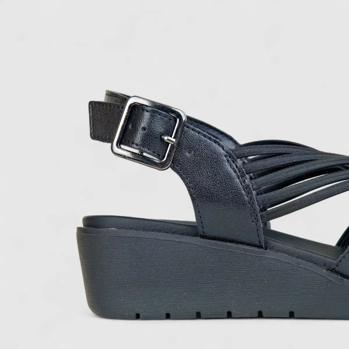 HP Ladies Comfort Wedge Everley HPL01444 Black HL263