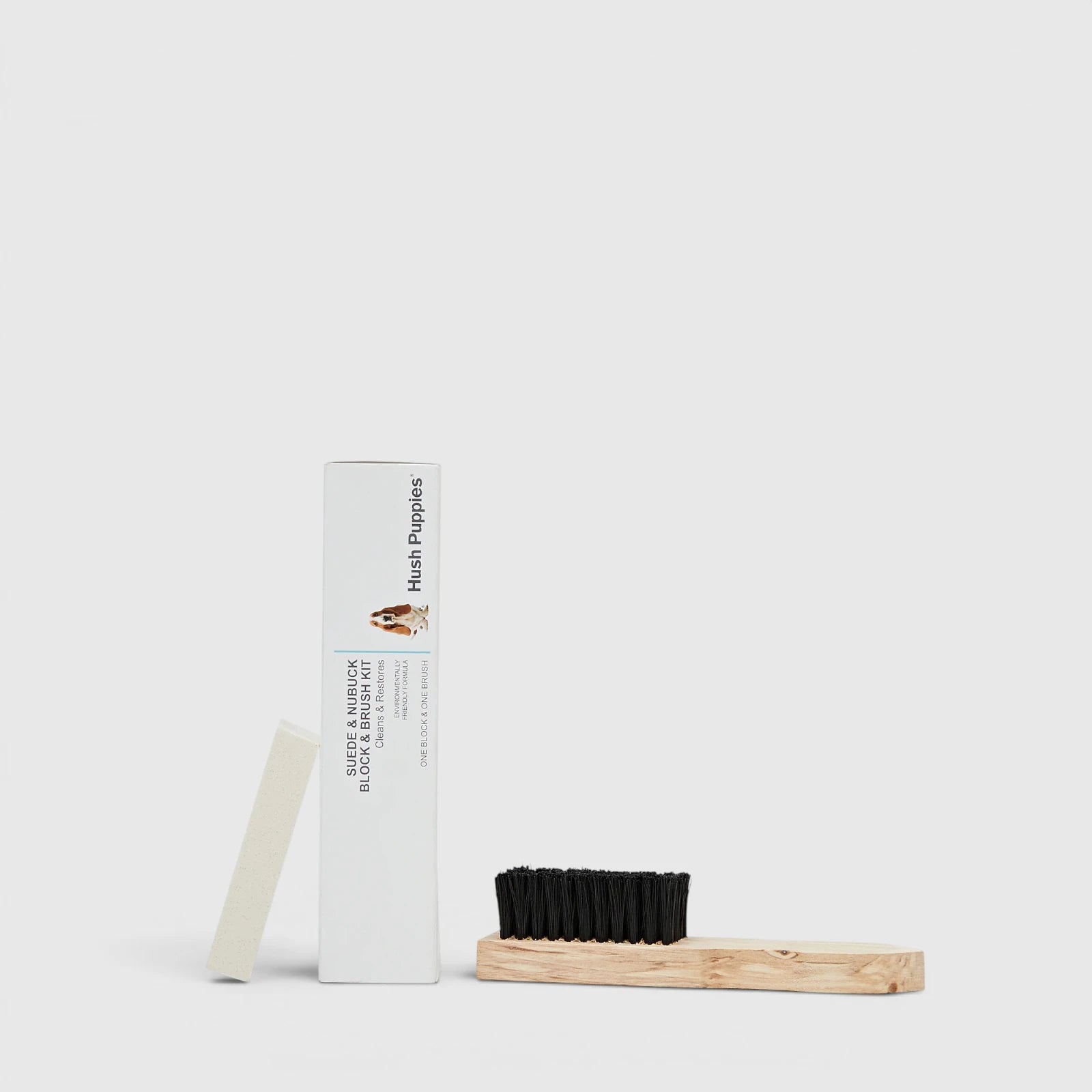 Hush Puppies Suede And Nubuck Block And Brush Kit