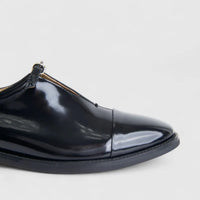 Morbido Ladies Leather Shoe Black PON016