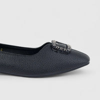 Bulbul Ladies Casual Pump Black HAR089
