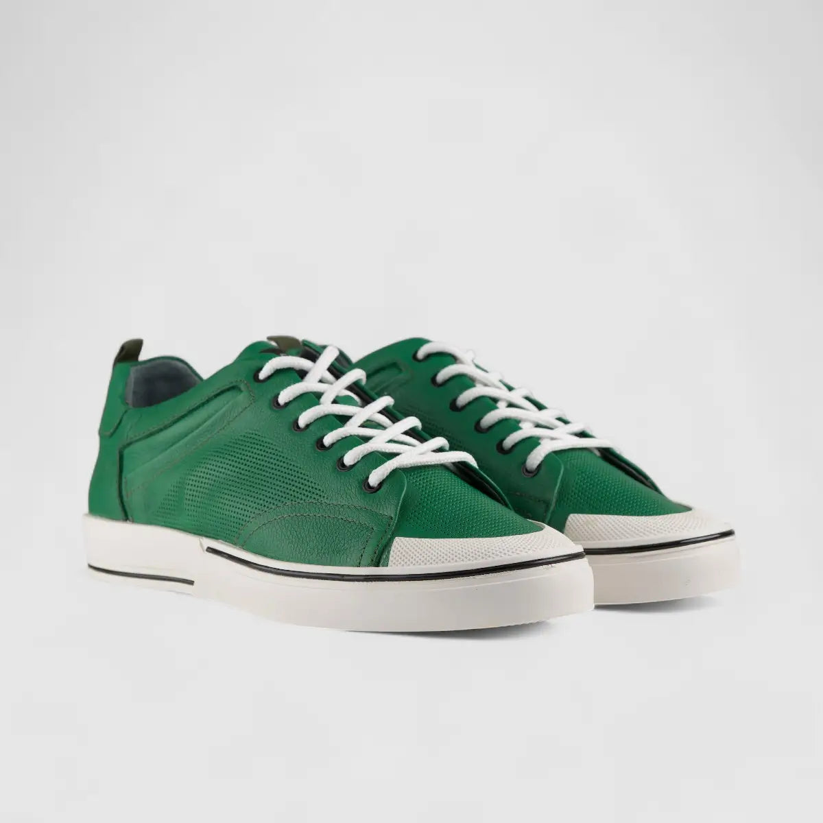Bulletti Lace Up Sneaker Green 152-17294 Sneakers | familyshoecentre