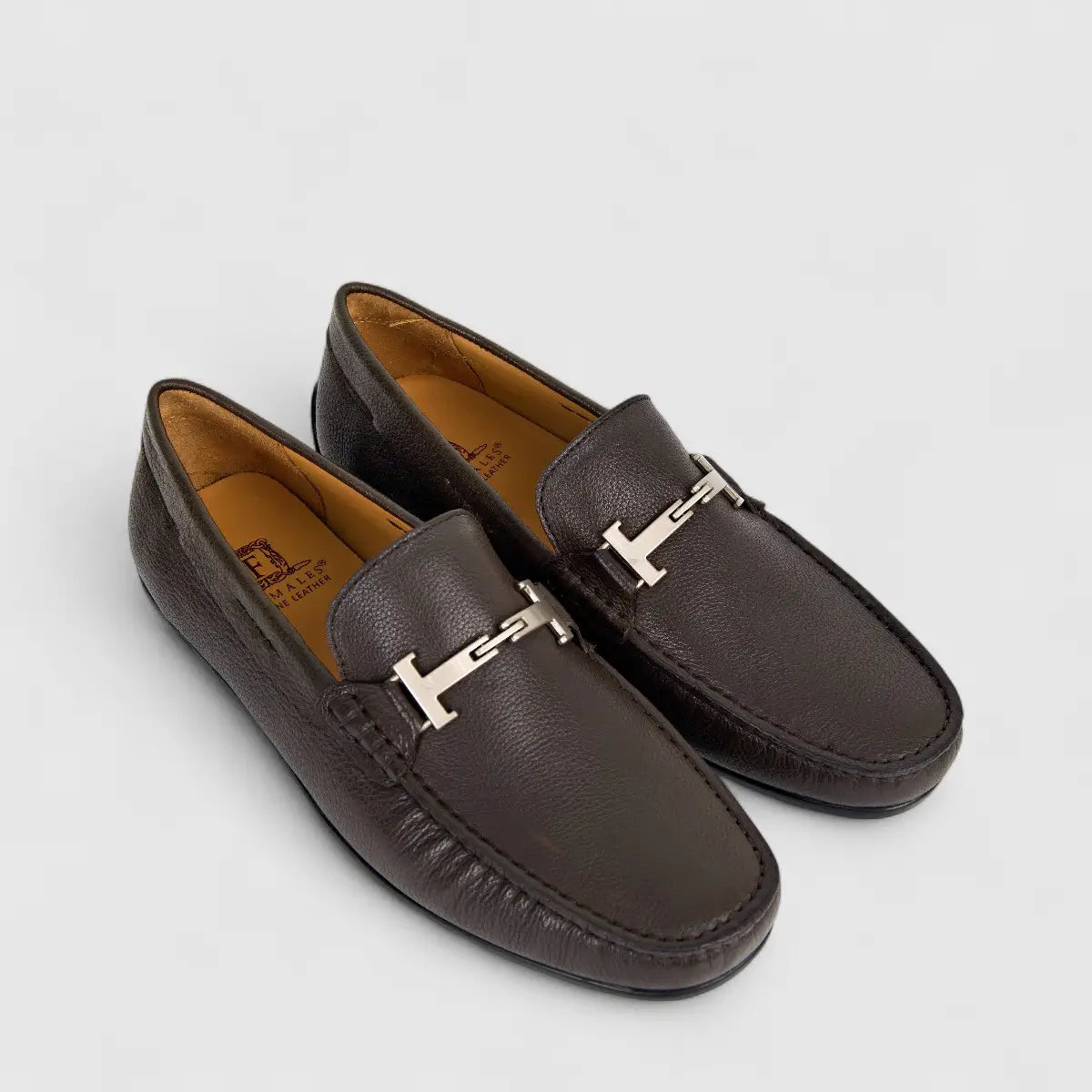 Formales Men's Leather Loafer FM2025-806 Coffee FK7
