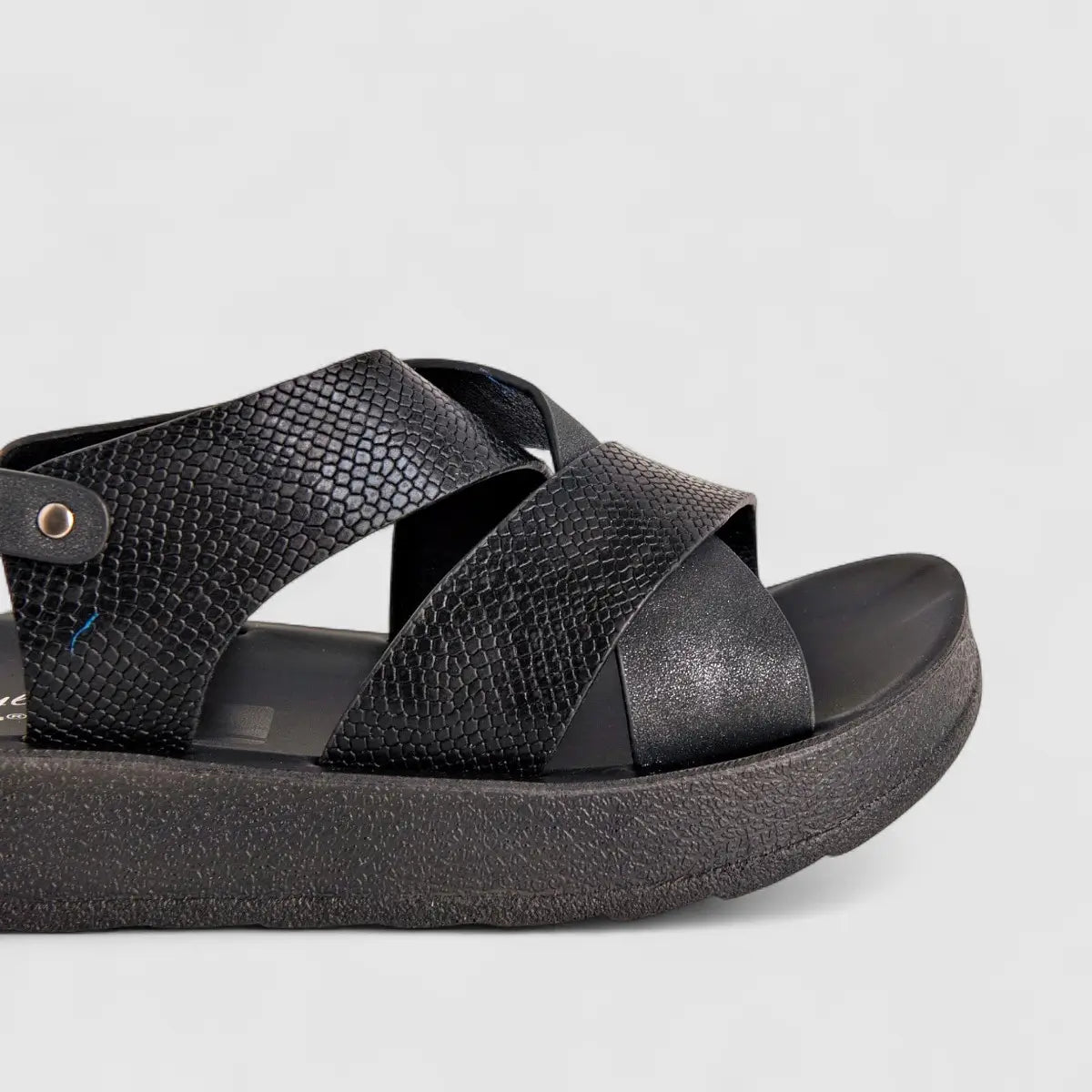 Hush Puppies Soft Style Ladies Comfort Sandal Vasily SSL01469 Black SS318